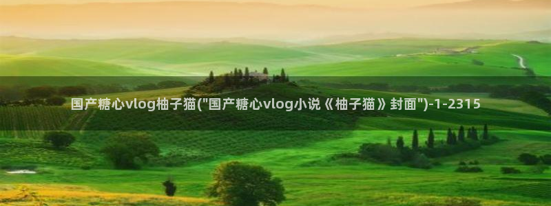 糖心vlog可靠吗：国产糖心vlog柚子猫(\