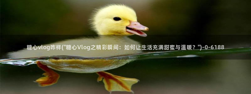 糖心vlog 视频：糖心vlog咋样(\